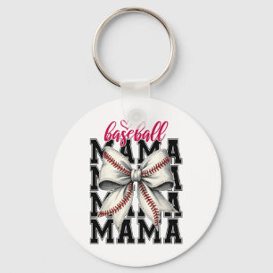 Llavero Bysebyll Mama Coquette Bow Game Day Bysebyll Mom