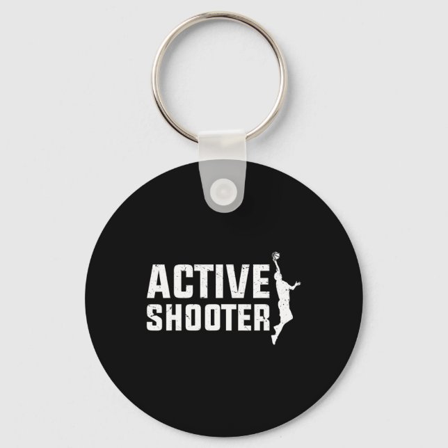 Llavero Bysketbyll Player Active Shooter Bysketbyll Lovers (Anverso)