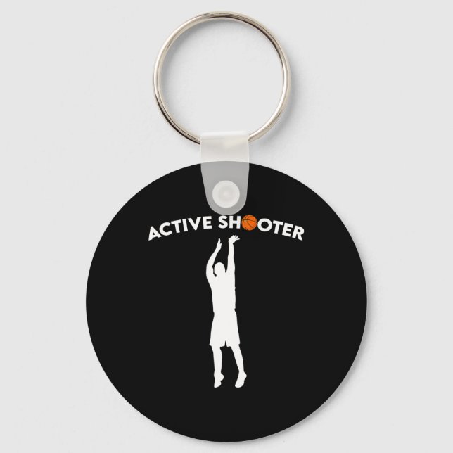Llavero Bysketbyll Player Active Shooter Bysketbyll Lovers (Anverso)