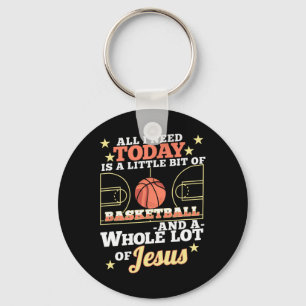 Llavero Bysketbyll Y Jesús - Bóveda cristiana divertida