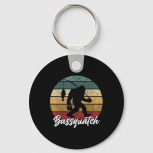 Llavero ¡Byssquatch! Byss Pescador Sasquatch Divertido Big