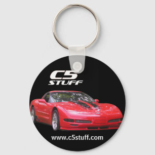 Llavero c5_logo, mug2, www.c5stuff.com, corvette keychain