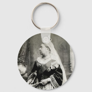 Llavero C. 1880 Reina Victoria de Inglaterra