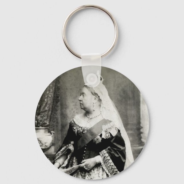 Llavero C. 1880 Reina Victoria de Inglaterra (Anverso)