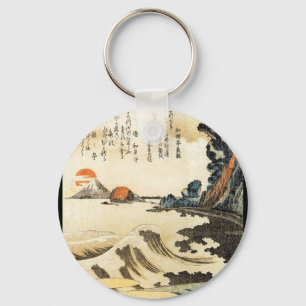 Llavero C. de pintura japonesa 1800's