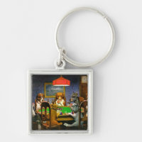 C. M. Coolidge Perros Mascotas Tarjetas de Poker D