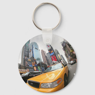 Llavero Cab amarillo de Nueva York