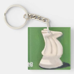 Llavero Caballero Blanco