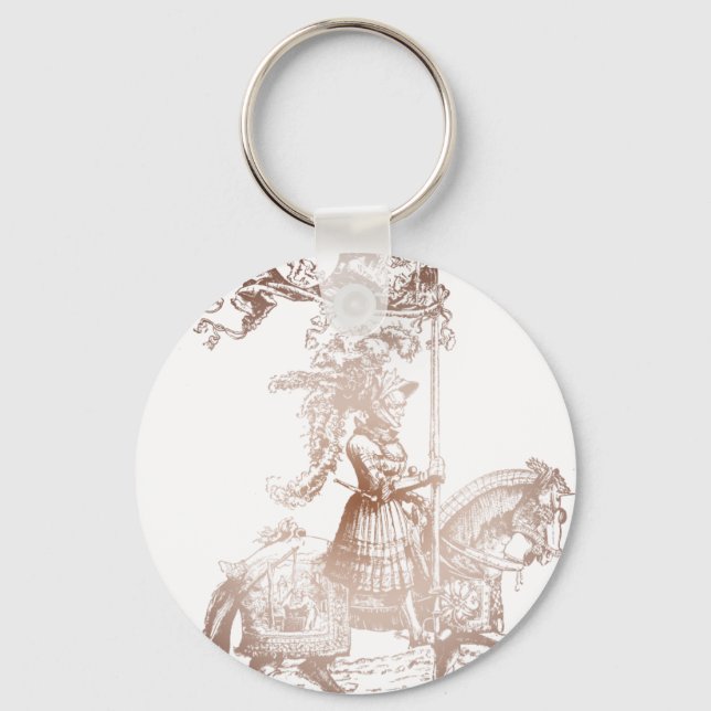 Llavero Caballero en la brillante armadura (Anverso)