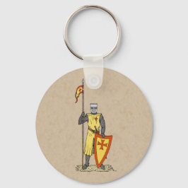 Llavero Caballero Medieval Principios del Siglo XIII