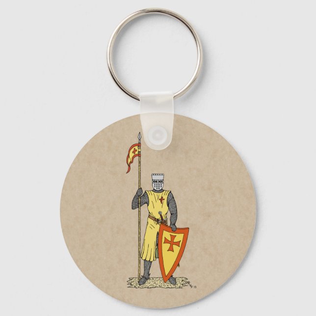 Llavero Caballero Medieval Principios del Siglo XIII (Anverso)