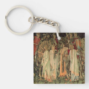 Llavero Caballeros medievales de la Mesa Redonda