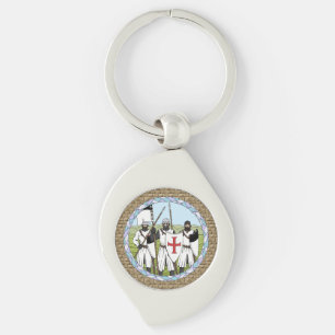 Llavero Caballeros Templarios medievales
