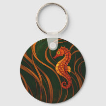 Caballito de mar Art Nouveau
