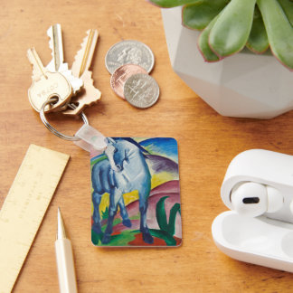 Llavero Caballo azul de Franz Marc, Bella Artes de la époc