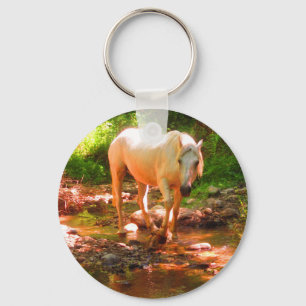 Llavero Caballo Cuarto de Milla Palomino