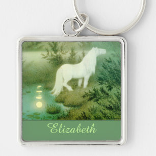 Llavero Caballo de Agua Kelpie Nombre Personalizado