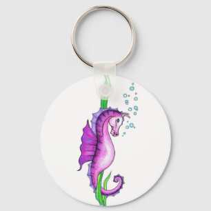 Llavero Caballo de Agua Violeta