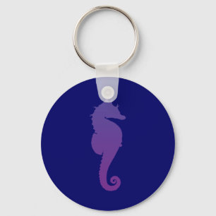 Llavero Caballo de Mar de Magia Púrpura