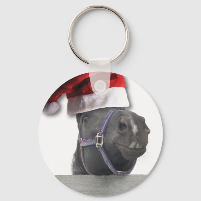 Llavero Caballo de Santa Hat navidades (Anverso)