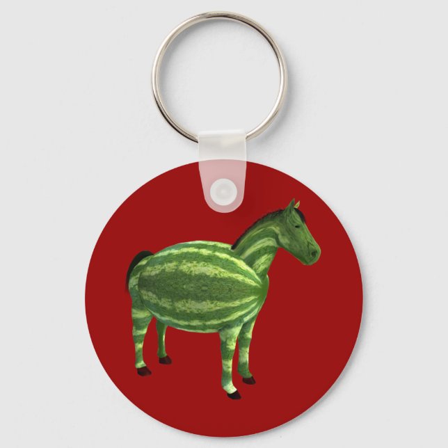 Llavero Caballo del Día Nacional de la sandía (Anverso)