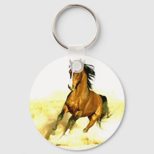Llavero Caballo en marcha