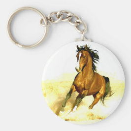 Llavero Caballo en marcha