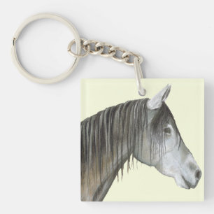 Llavero Caballo gris