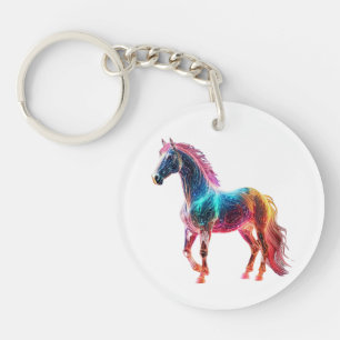 Llavero Caballo majestuoso