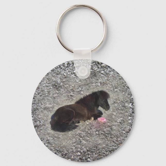 Llavero caballo pony shetty animal minicaballo (Anverso)