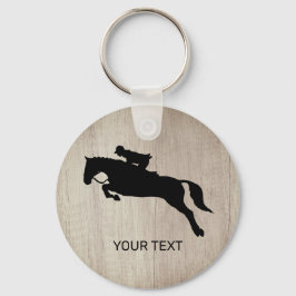 Llavero Caballo Saltando Dressage Keychain Ecuestre