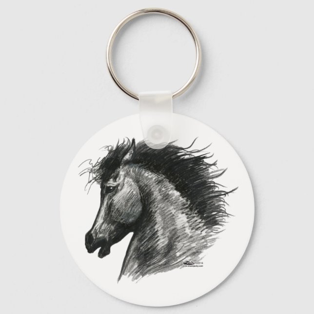 Llavero Caballo Salvaje Ferviente (Anverso)