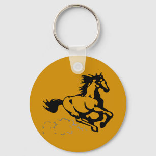 Llavero Caballo silvestre y libre