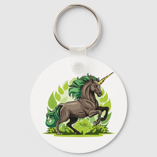 Llavero Caballo unicornio (Anverso)