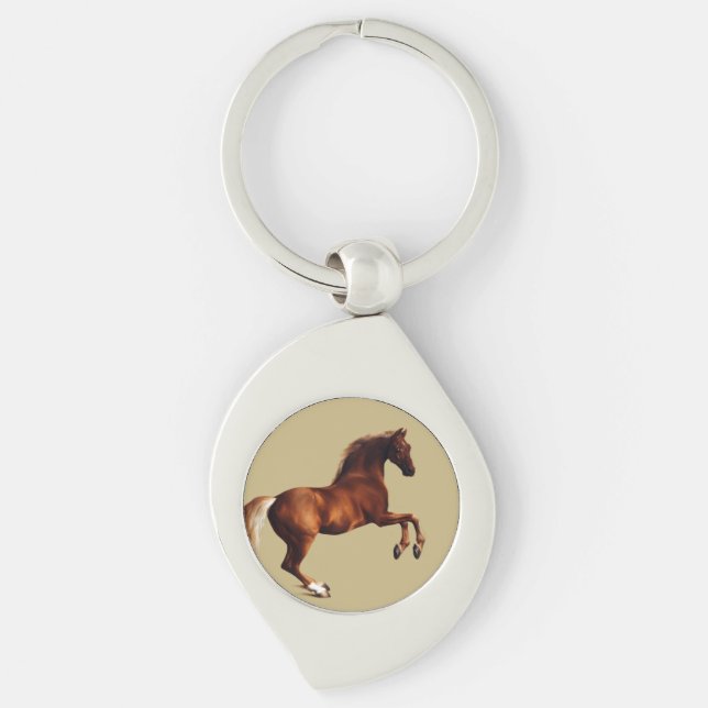 Llavero Caballo Whistlejacket de George Stubbs (Anverso)