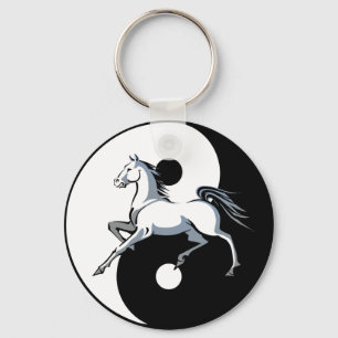 Llavero Caballo Yin Yang