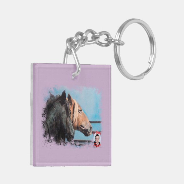 Llavero Caballos/Cabalos/Horses (Izquierda Bajo)