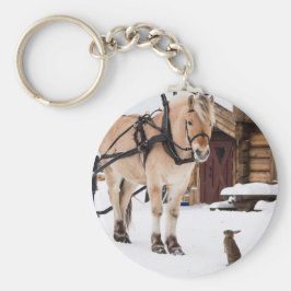Llavero Caballos de habla animal de granja y conejos