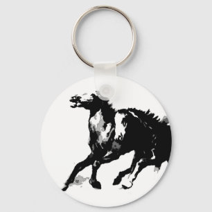 Llavero Caballos en marcha
