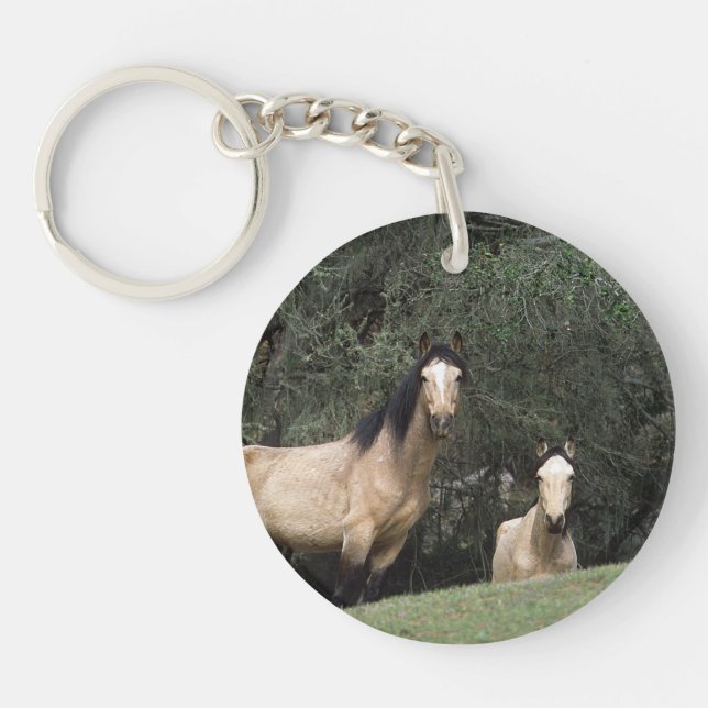 Llavero Caballos Mustang salvajes 6 (Frente)