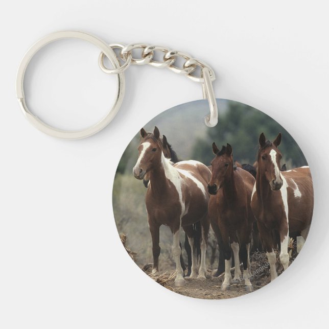 Llavero Caballos Mustang salvajes 7 (Frente)
