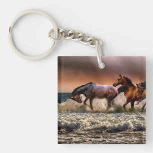 Llavero Caballos salvajes