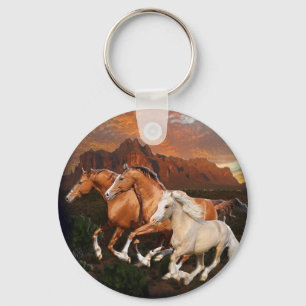Llavero caballos salvajes de Arizona