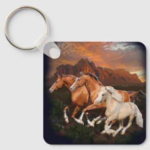 Llavero Caballos salvajes de Arizona