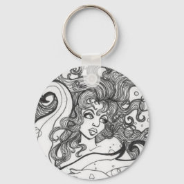 Llavero Cabello de Sirena por Terrell Dorfeo
