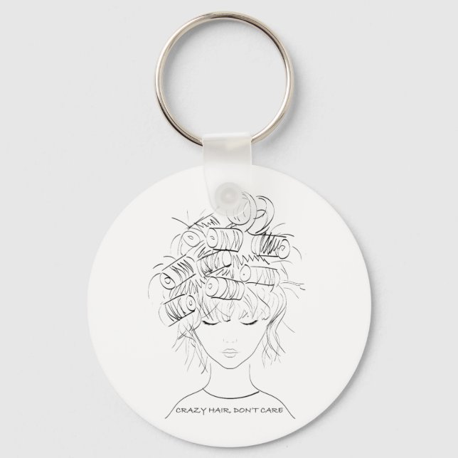 Llavero Cabello loco (Anverso)