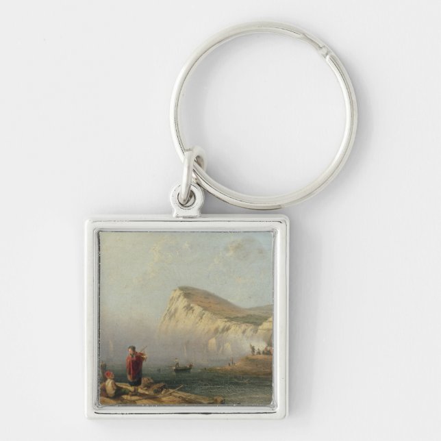 Llavero Cabeza con playas, 1850 (aceite en lona) (Frente)