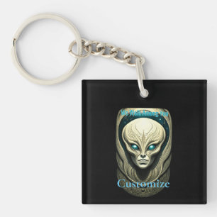 Llavero Cabeza de cráneo de Alien Thunder_Cove