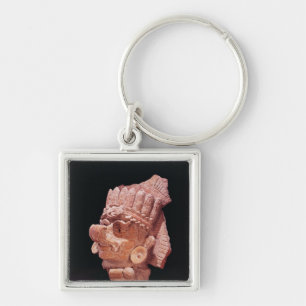 Llavero Cabeza de dios maya del maíz, Oaxaca, ANUNCIO