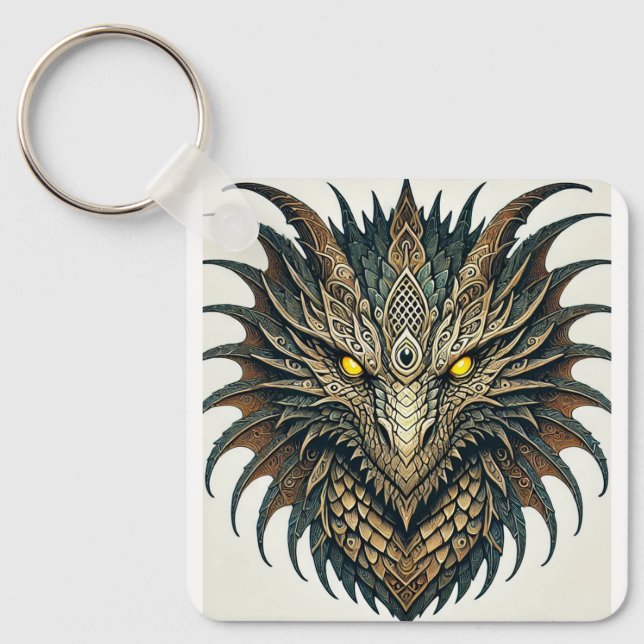 Llavero Cabeza de dragón (Anverso)